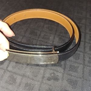 Ralph Lauren Black Leather Belt
